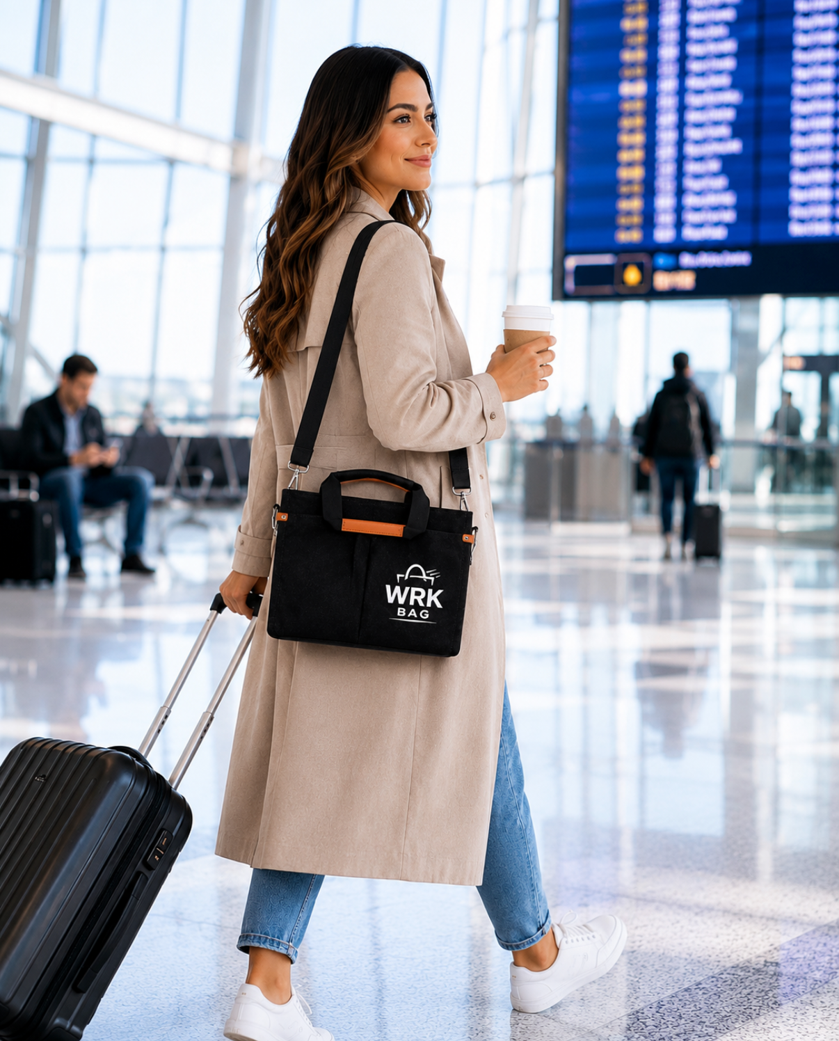 WRK BAG TOTE- BLACK